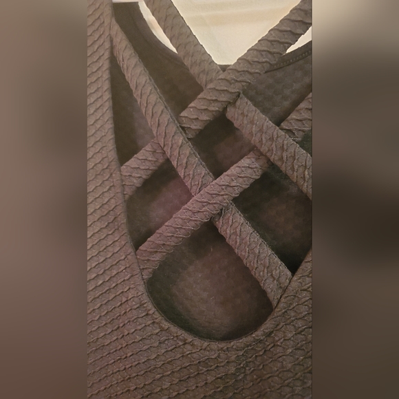 Black DIVIDED H&M Strappy Back Mini Dress - Picture 7 of 10